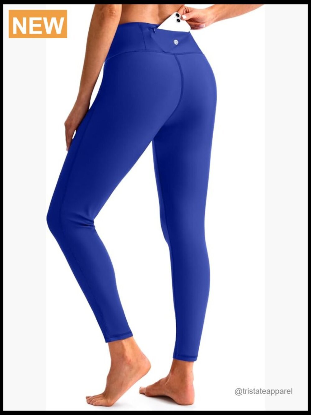 Women's UPF 50+ Quick Dry Swim Leggings with Zip Pocket High Waisted